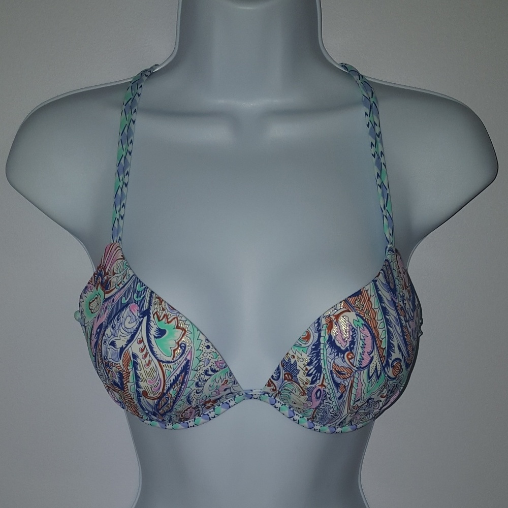 VS Printed Bikini Top and Bikini Bottoms